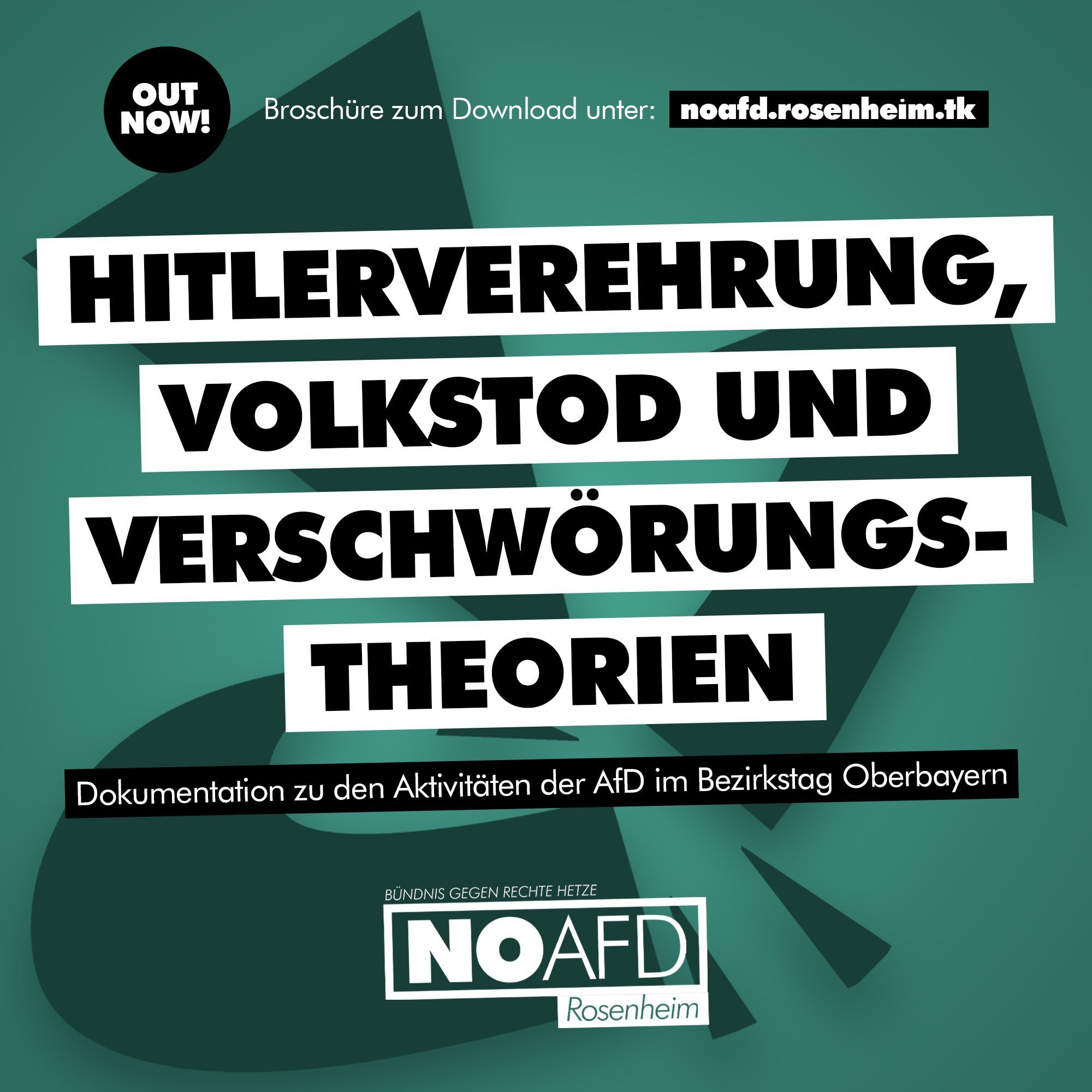 Broschüre zur AfD im Bezirkstag Oberbayern veröffentlicht